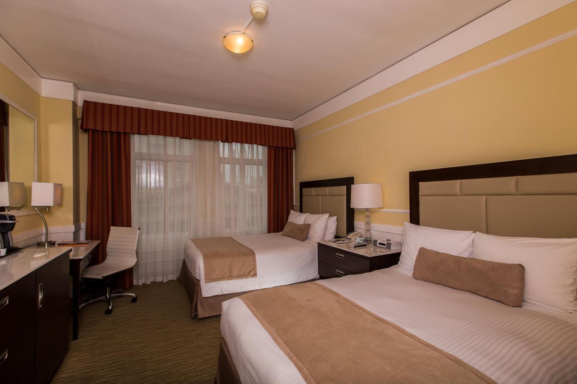 Two Double Beds Disability Access