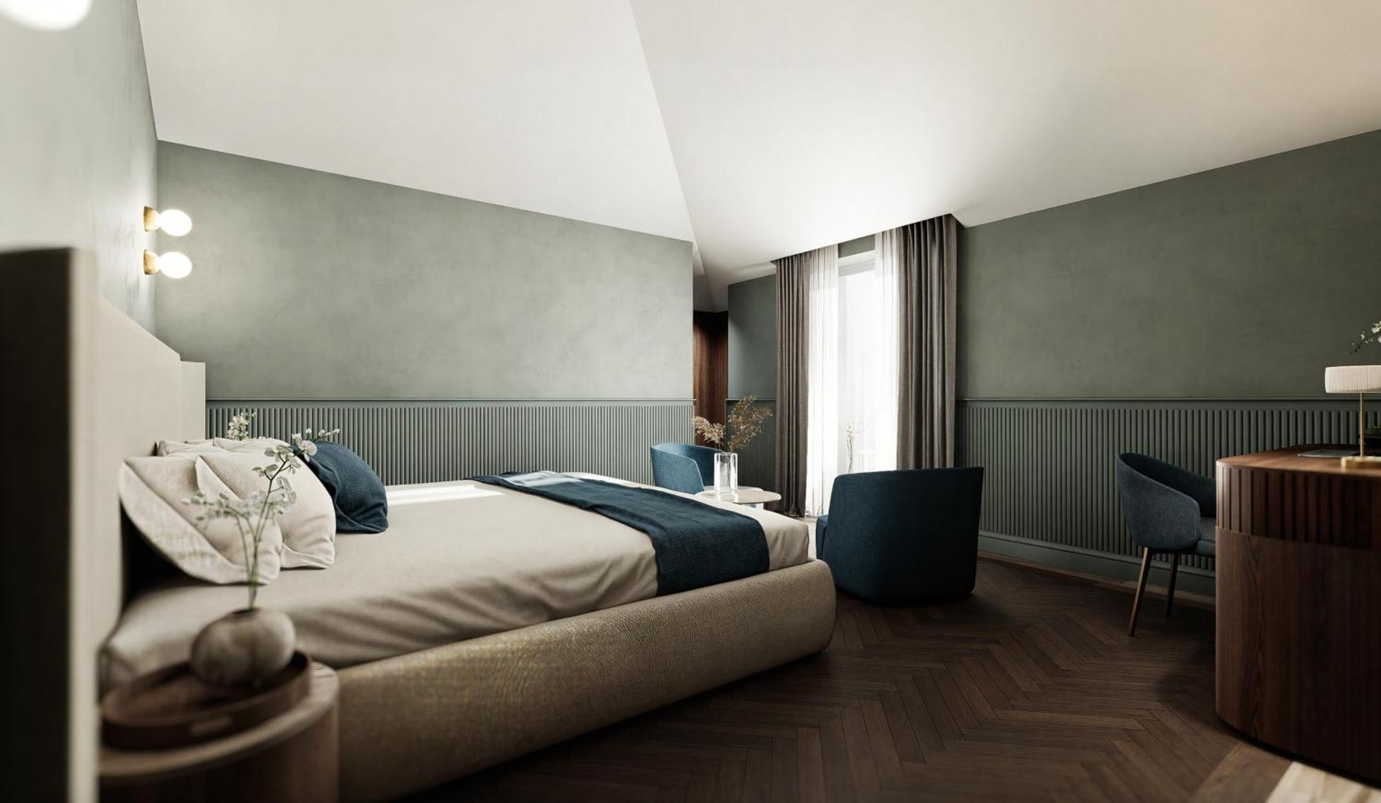 Chambre Double ou Lits Jumeaux Deluxe - Côté Montagne