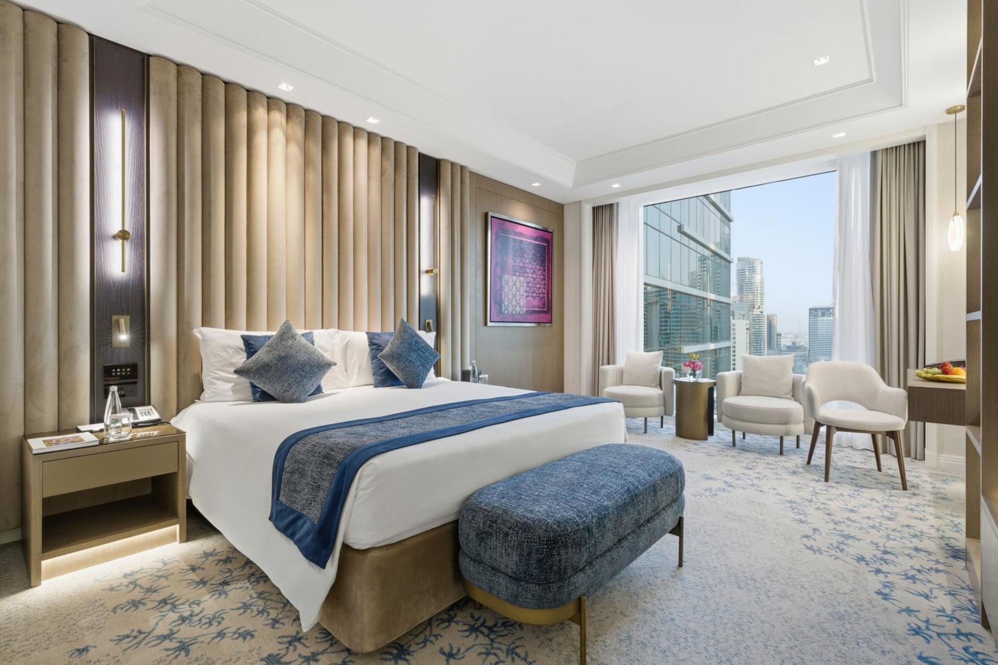 Chambre Lit King-Size - Vue sur Centre-Ville