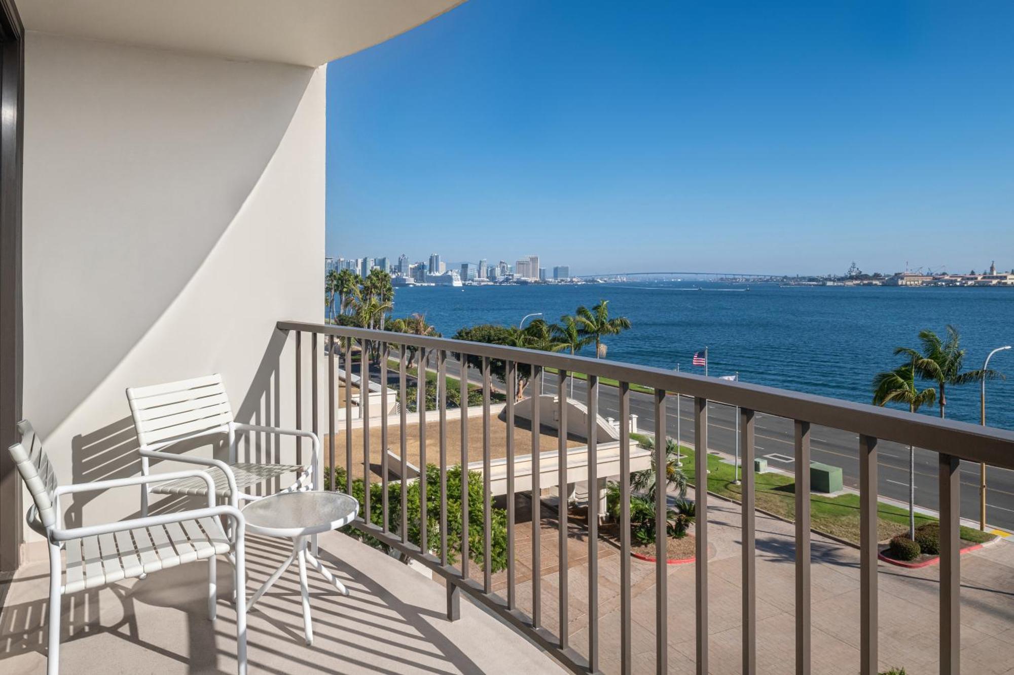 Classic Double Room Two Double Beds Balcony Hearing Accessible or Bay Tower