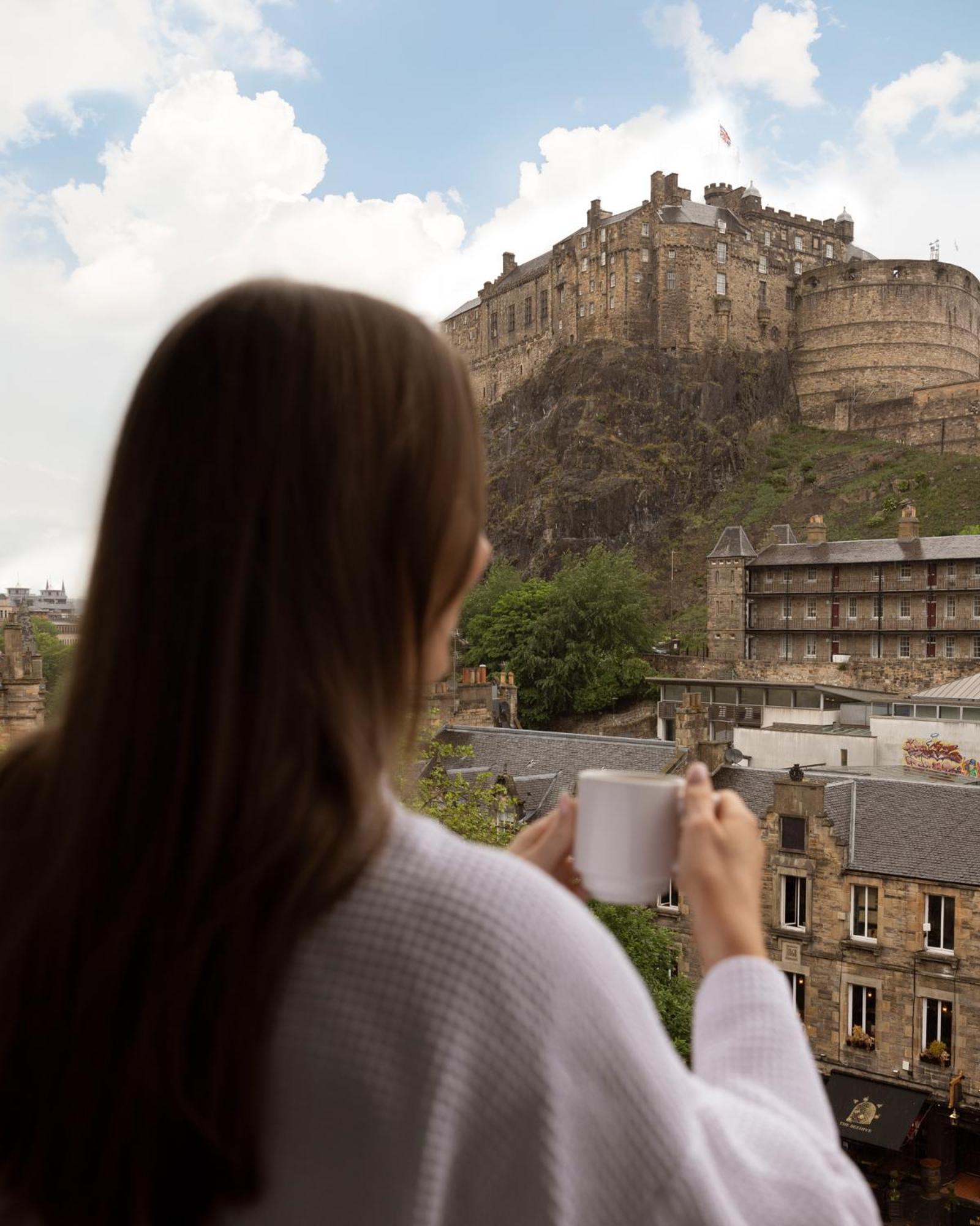 Castle View Deluxe Room Balcony