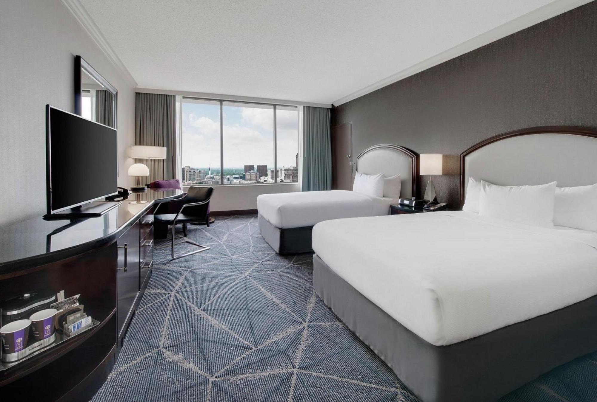 Double Room Two Double Beds View