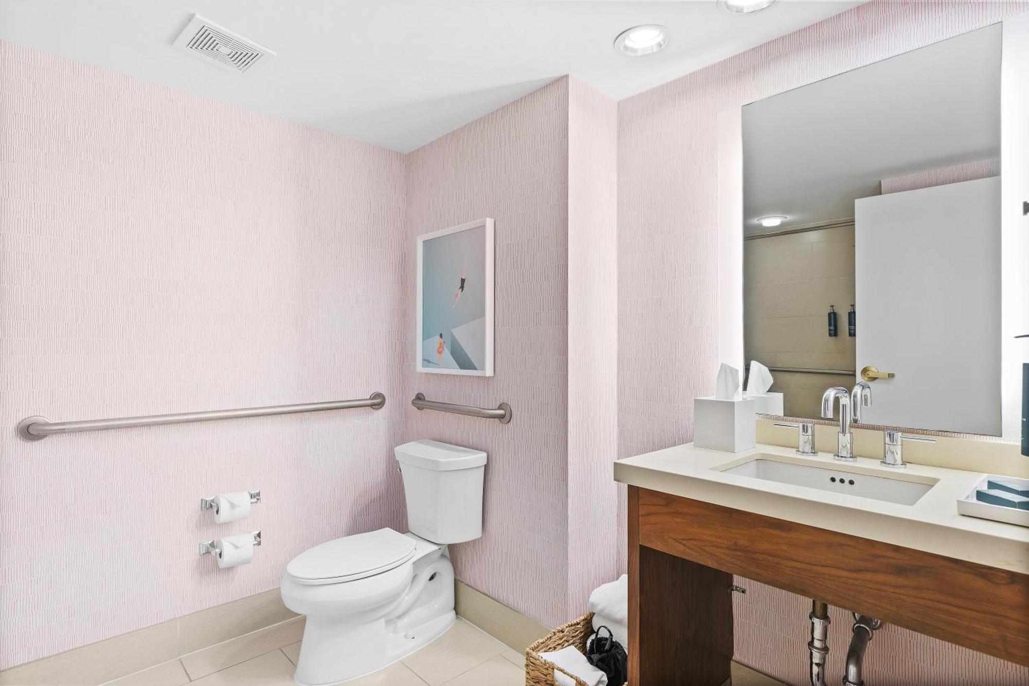 King Room Roll Shower Mobility Hearing Access
