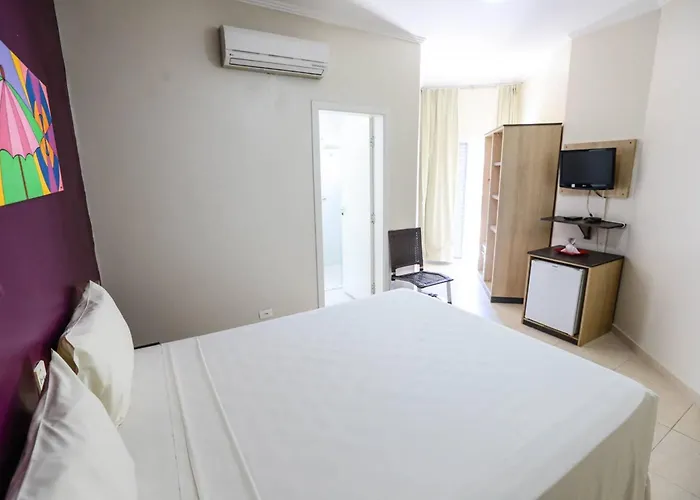 Hotel Rosa da Ilha Guaruja - Perto do Mar com piscina