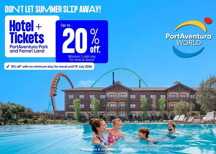 PortAventura Hotel PortAventura - Includes unlimited access to PortAventura Park&1 access to Ferrari Land Salou